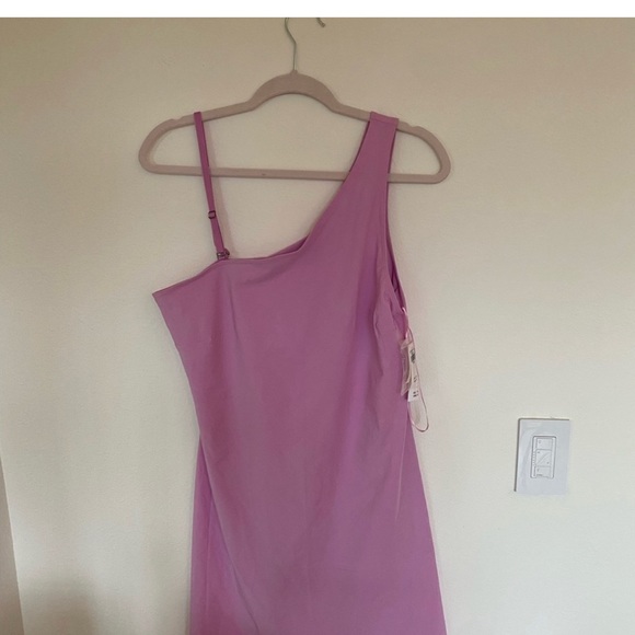 NWT Abercrombie One Shouldered Mini size large pink - Picture 5 of 5